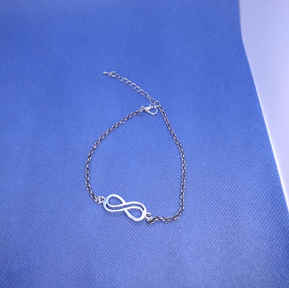 Ankle Bracelet 9" with 1.5" extension makes it almost 10.5"